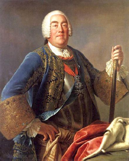 Pietro Antonio Rotari Portrait of King Augustus III of Poland oil painting picture
